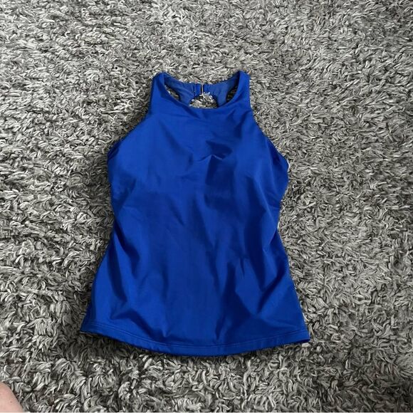 Athleta Maldives Bra Cup Tankini Cerulean 32d/dd